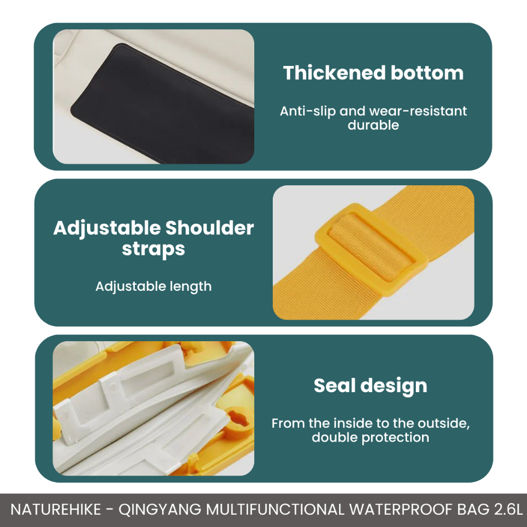 NATUREHIKE QingYang Waterproof Bag 2.6L