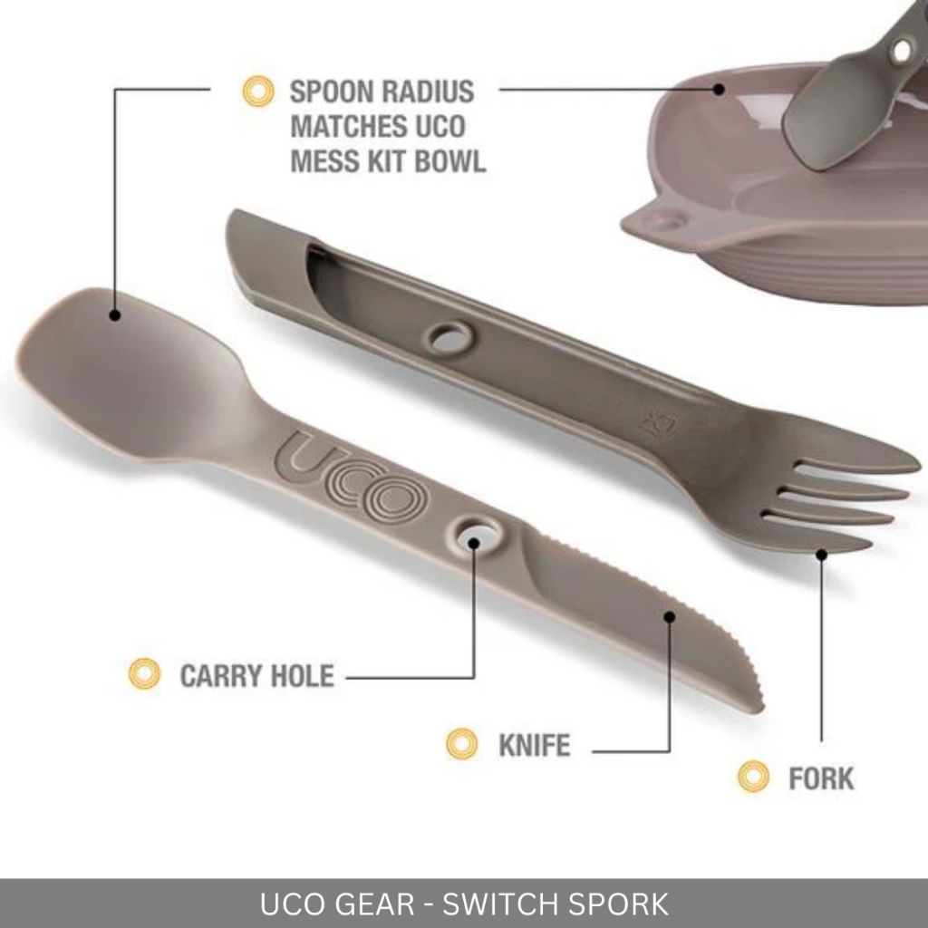 UCO GEAR SWITCH SPORK UTENSIL SET 