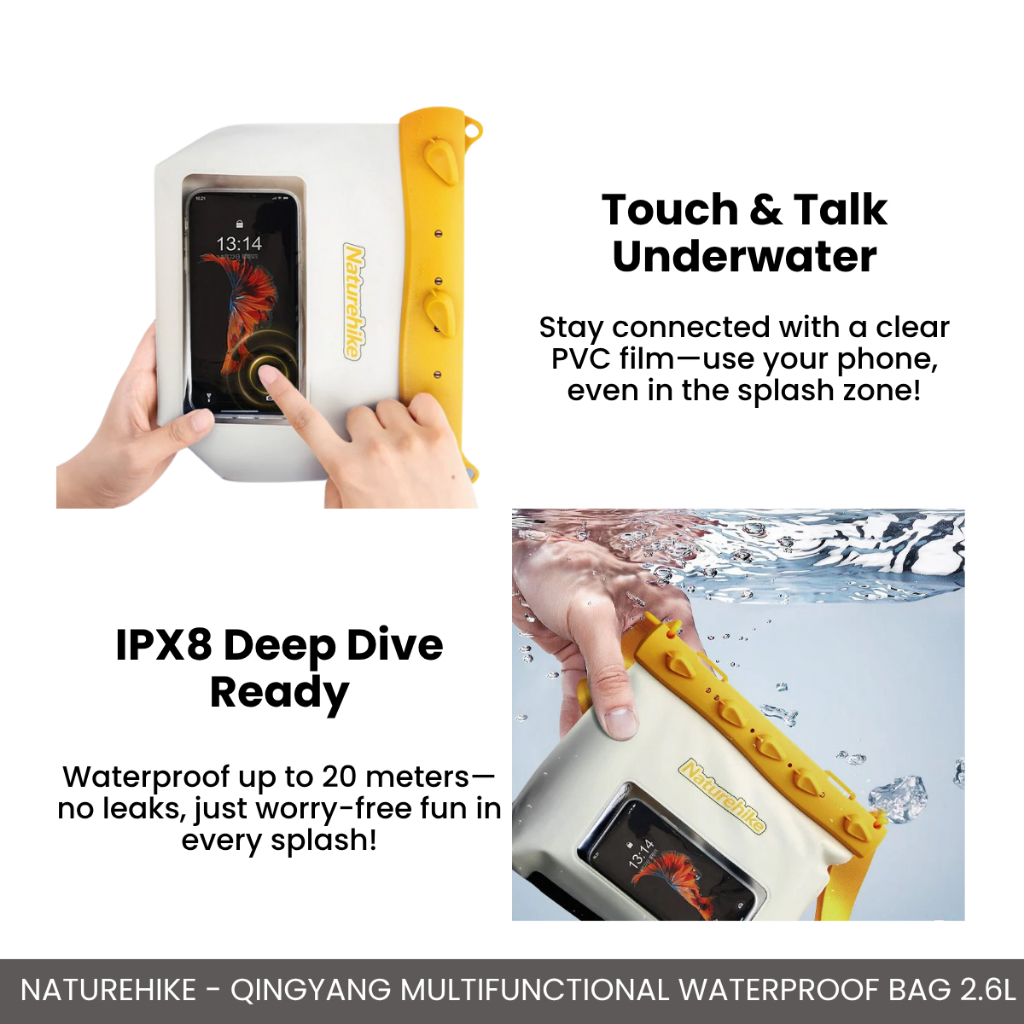 NATUREHIKE QingYang Waterproof Bag 2.6L
