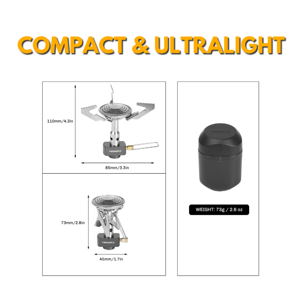 FIREMAPLE Buzz Gas Stove 