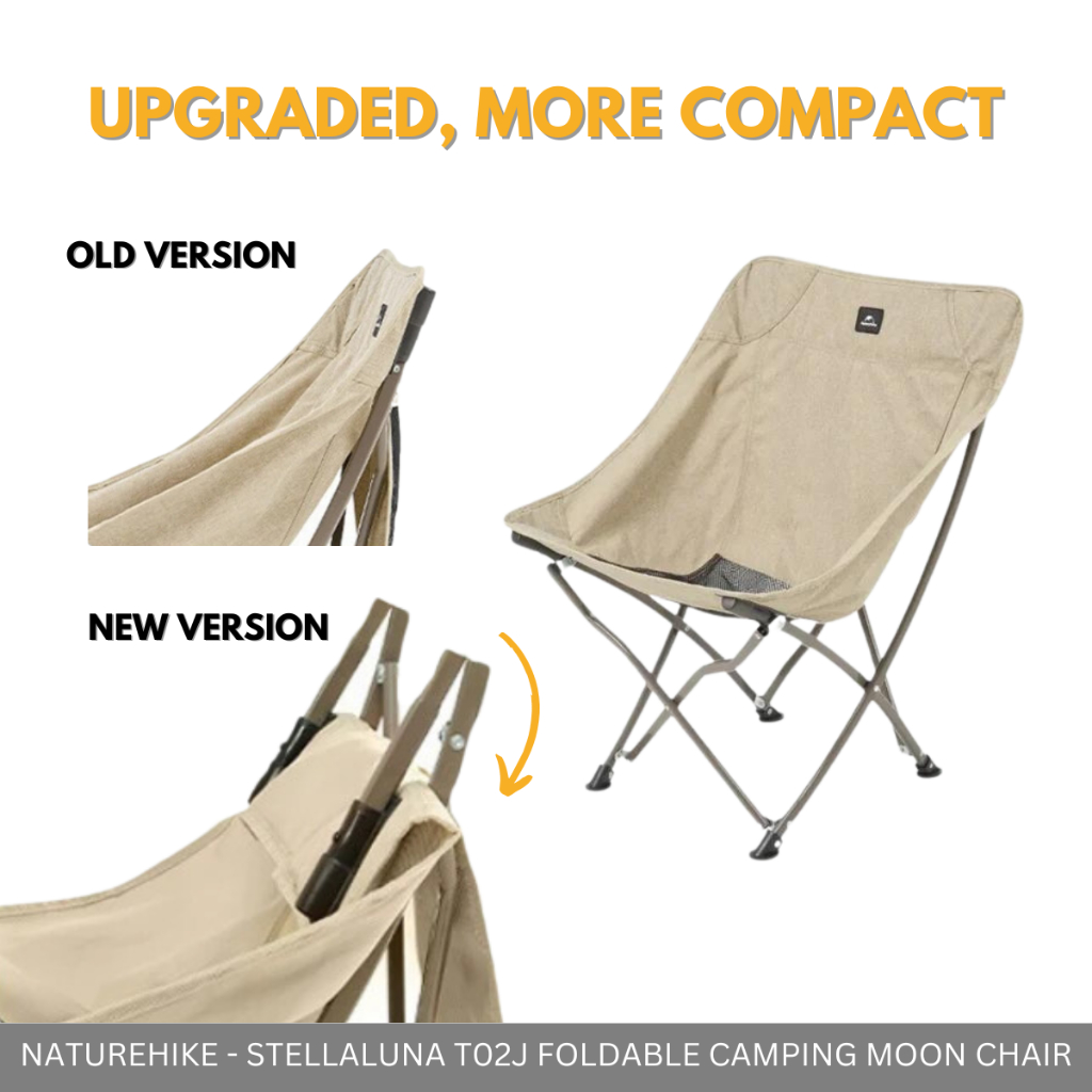 NATUREHIKE Stellaluna YL04/T02J Folding Warp Chair