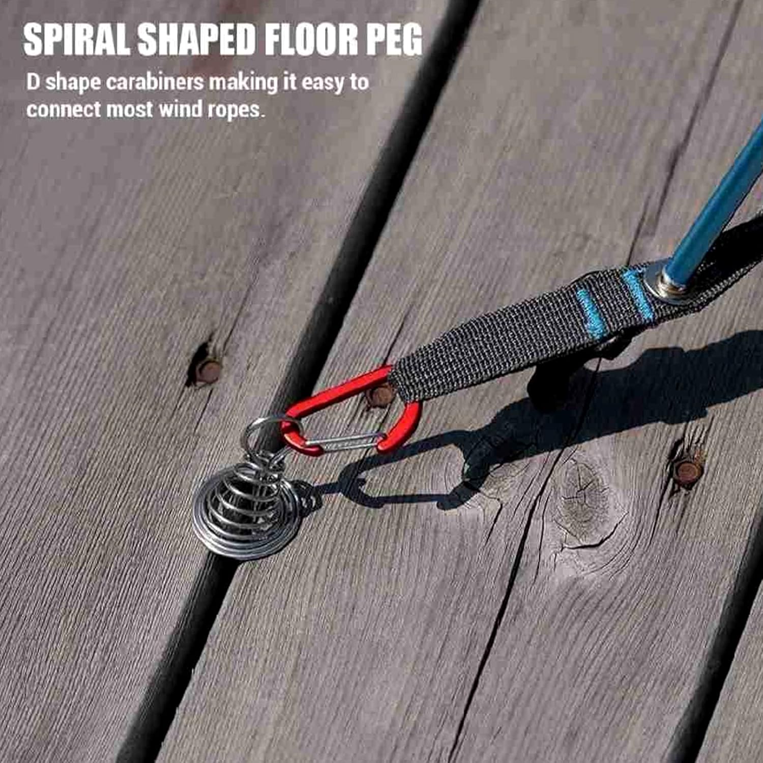 OWLAND Octopus Deck Peg With Carabiner