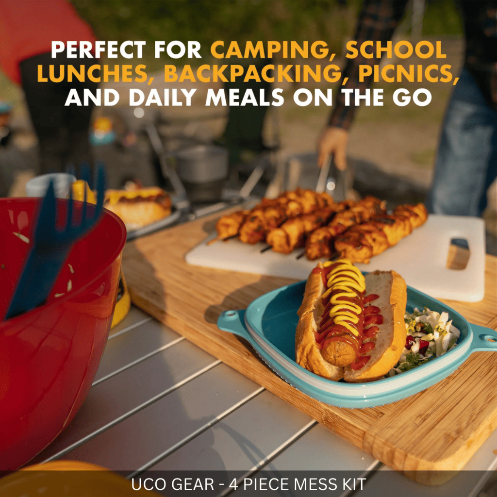 UCO GEAR 4 PIECE MESS KIT 