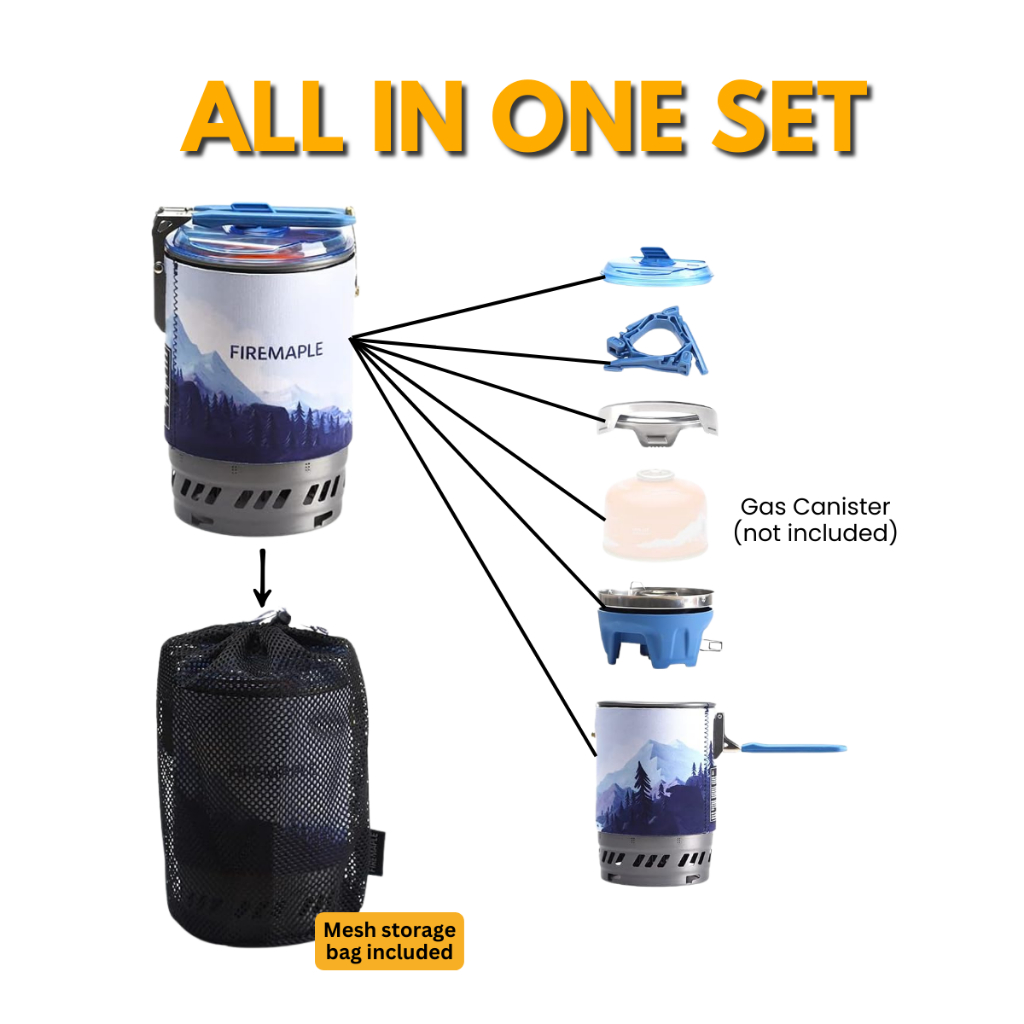 FIREMAPLE Polaris Pressure Regulator Cooking System