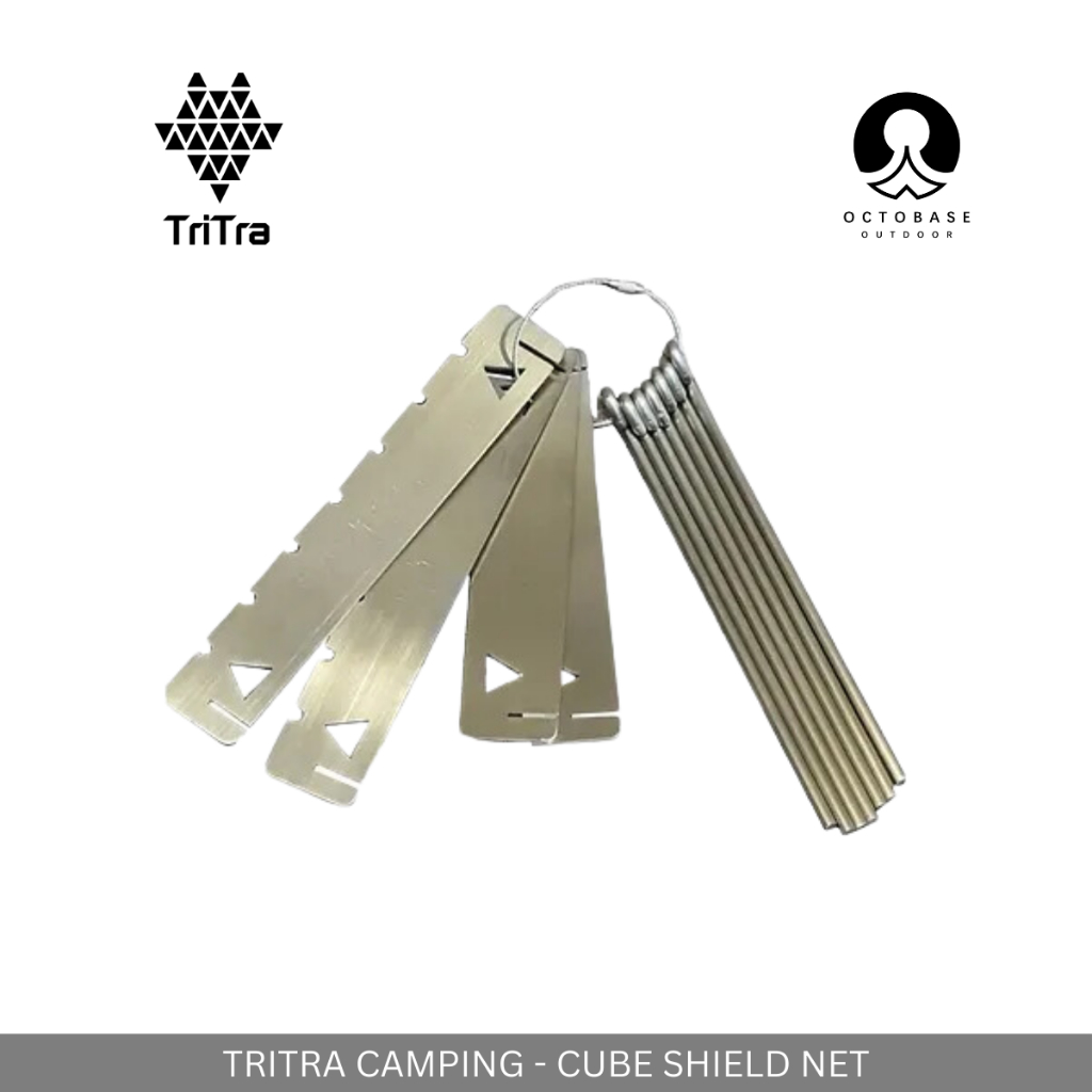 TRITRA CAMPING - CUBE SHIELD NET FOR KOVEA CUBE CAMPING STOVE