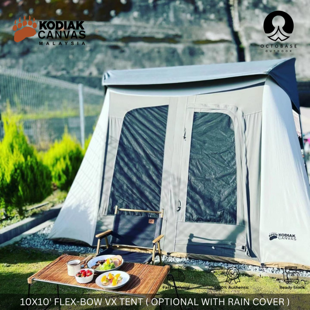 KODIAK CANVAS FLEX-BOW VX 10'x10' TENT 6103