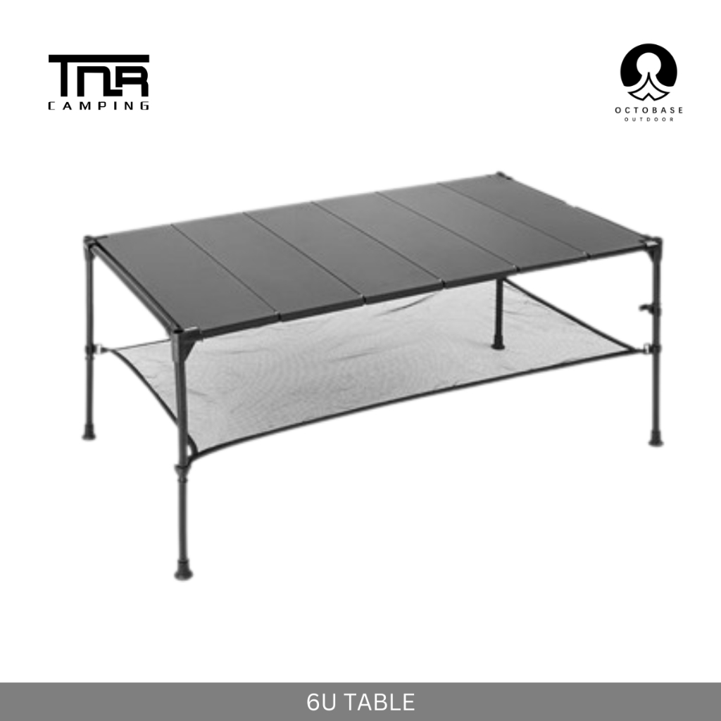 TNR CAMPING -  TABLE ALUMINIUM COMBINATION TABLE