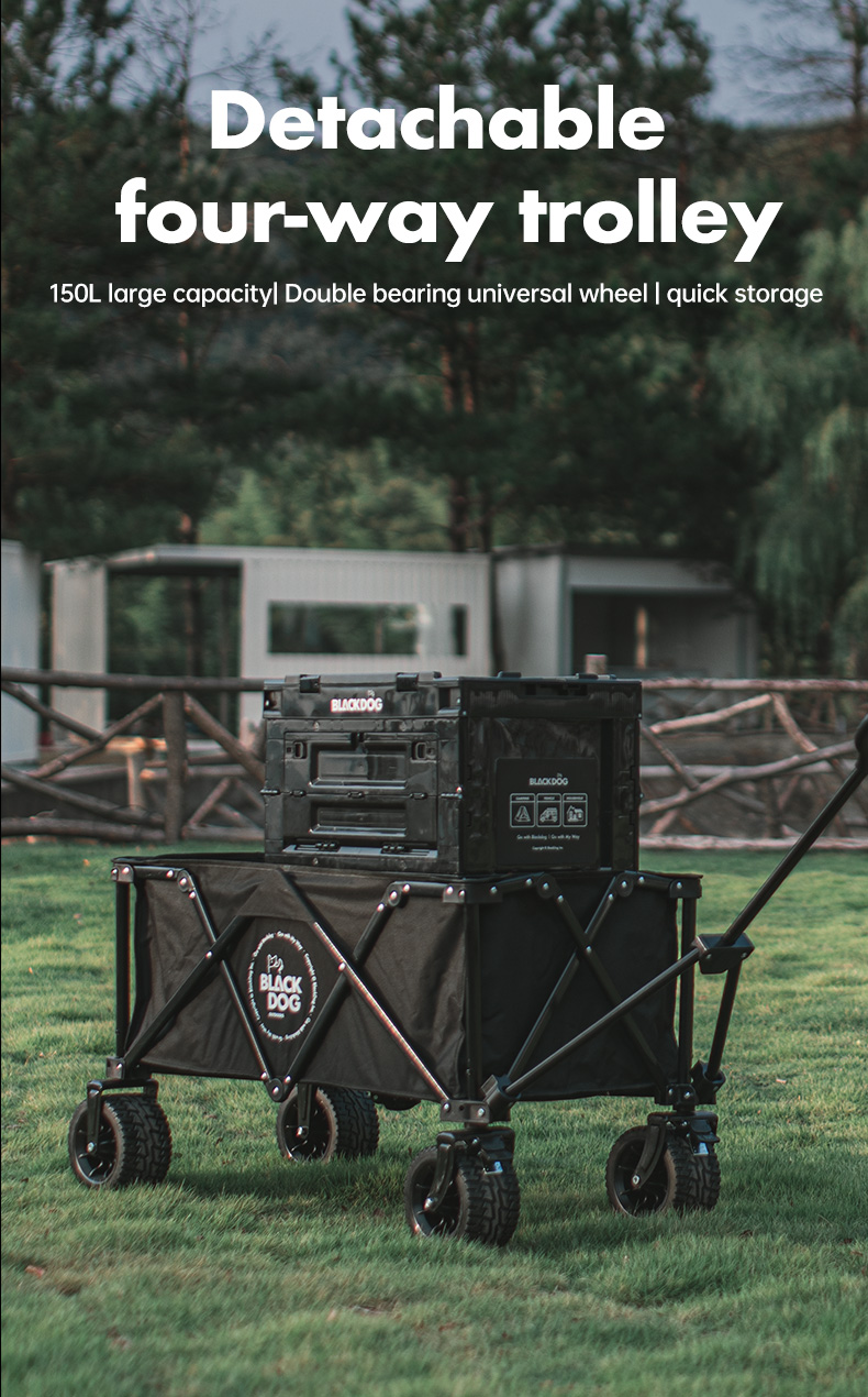 BLACKDOG 4-Way Foldable Cart