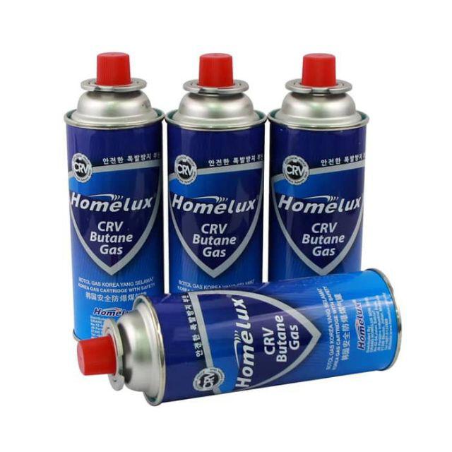 HOMELUX - CRV & BRV BUTANE GAS 120G AND 250G