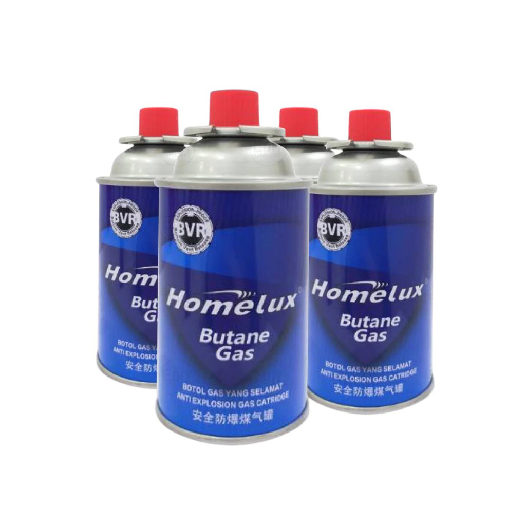 HOMELUX - CRV & BRV BUTANE GAS 120G AND 250G