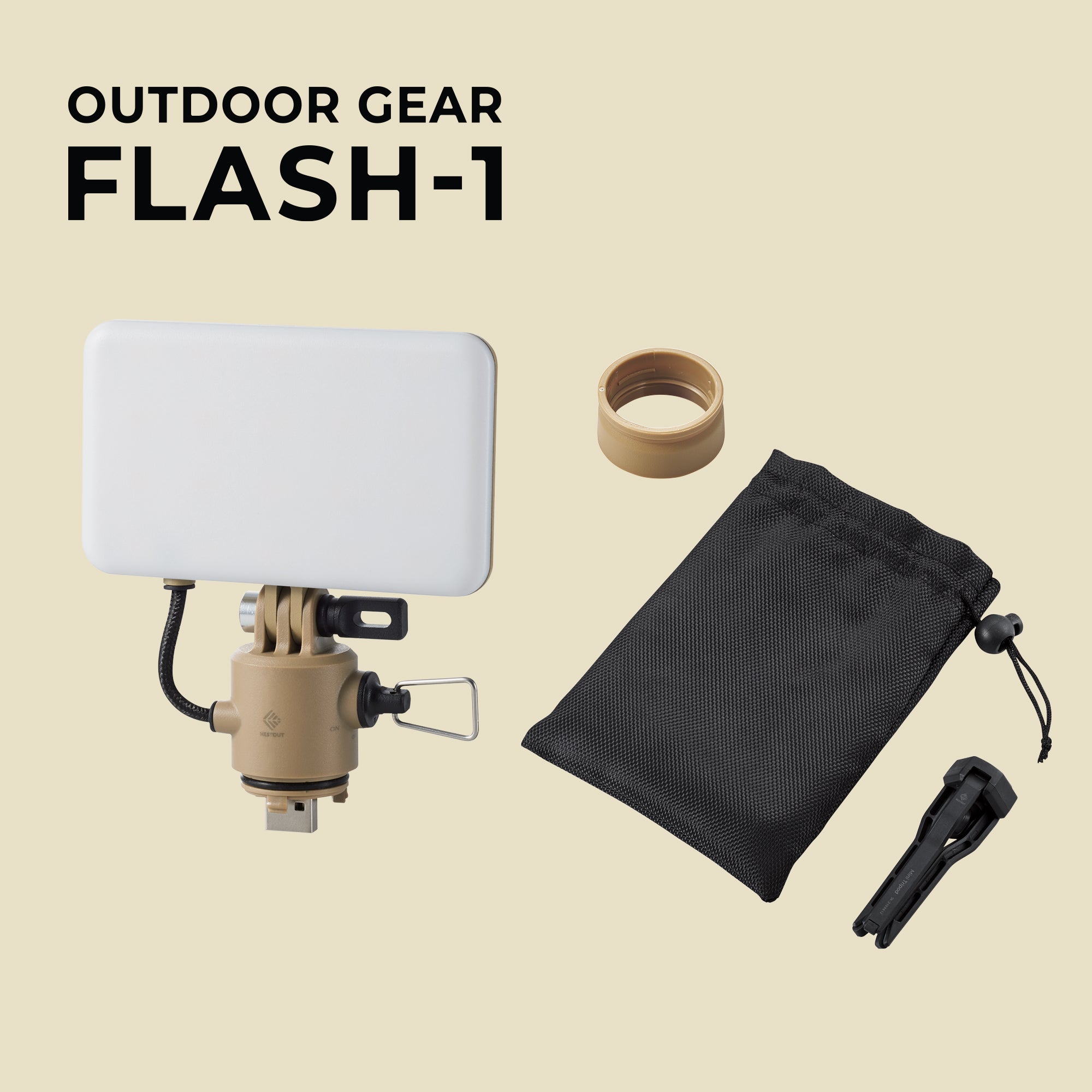 NESTOUT-  FLASH-1 LED Light