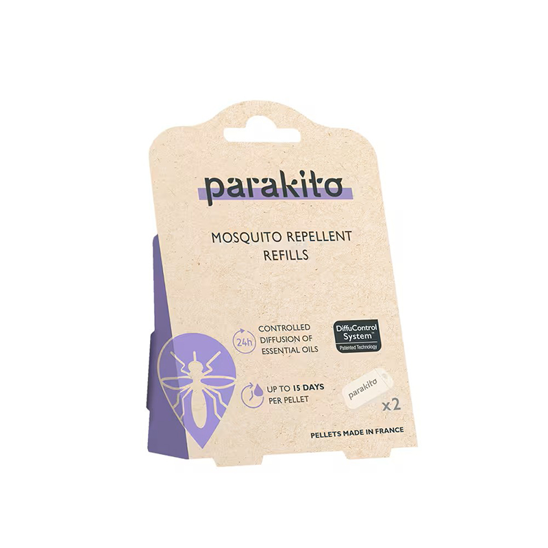 PARAKITO MOSQUITO REPELLENT PELLET REFILLS X 2PCS 