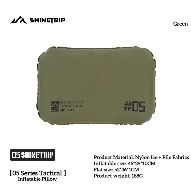 SHINETRIP 05 Series Tactical Inflatable Pillow