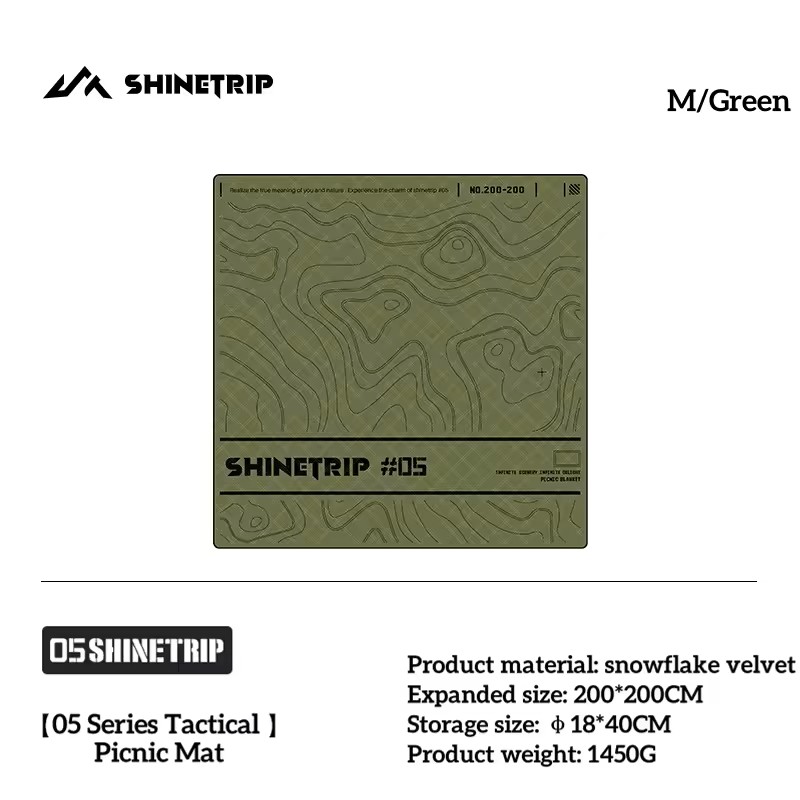 SHINETRIP 05 Series Tactical Picnic Mat 