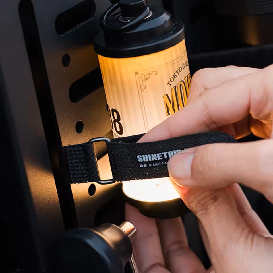 ShineTrip 05 Series Velcro Strap heavy-duty nylon hook-loop camping strap