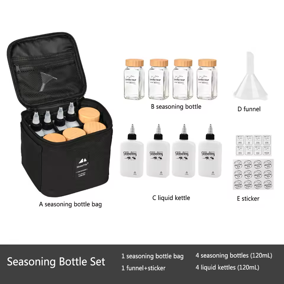 SHINETRIP Seasoning Bottle Set 8 In 11