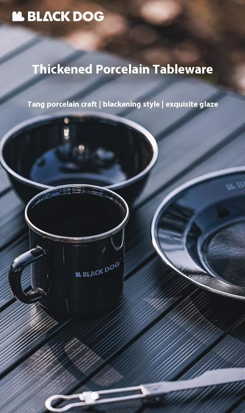 BLACKDOG Enamel Tableware