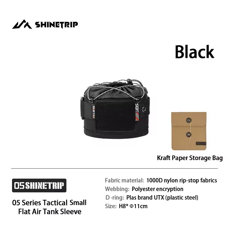 SHINETRIP 05 Series Tactical Screw Type 230g Gas Tank Case