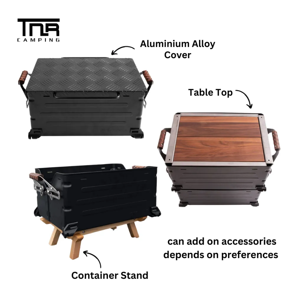 TNR Stacking Container Accessory for IGT Tables – 25L & 50L, Multiple Finishes
