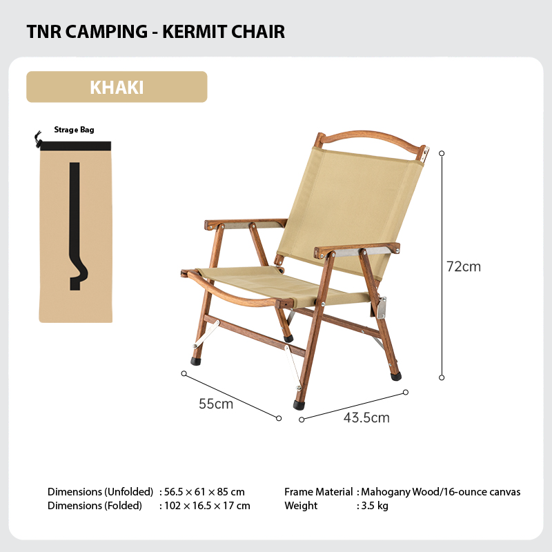 TNR CAMPING - KERMIT CHAIR