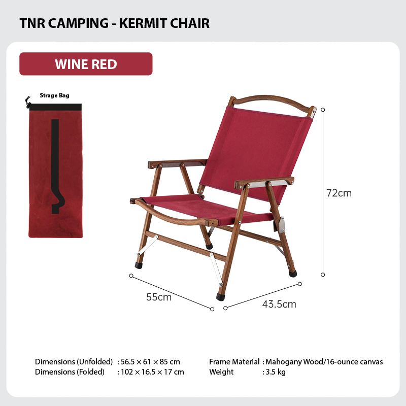 TNR CAMPING - KERMIT CHAIR