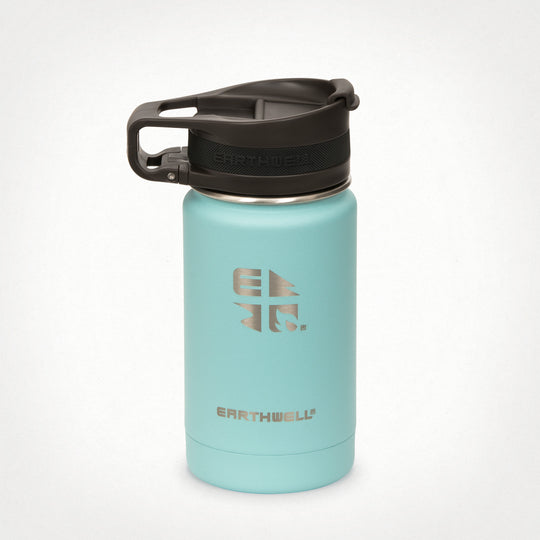 Earthwell 12oz Roaster Loop Bottle
earthwell 12oz bottle
small insulated bottle Malaysia
compact vacuum flask
hot and cold bottle for hiking
BPA-free drink bottle
stainless steel thermos