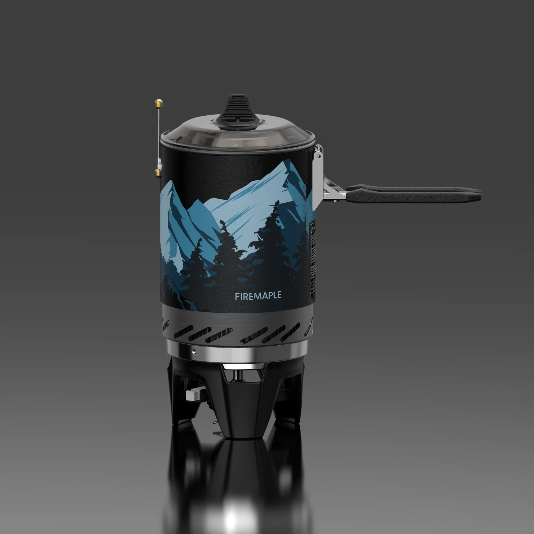 FIREMAPLE-STAR X2 ALL-IN-ONE COOKING SYSTEM COOK POT STAND OUTDOOR CAMPING HIKING BACKPACKING STOVE