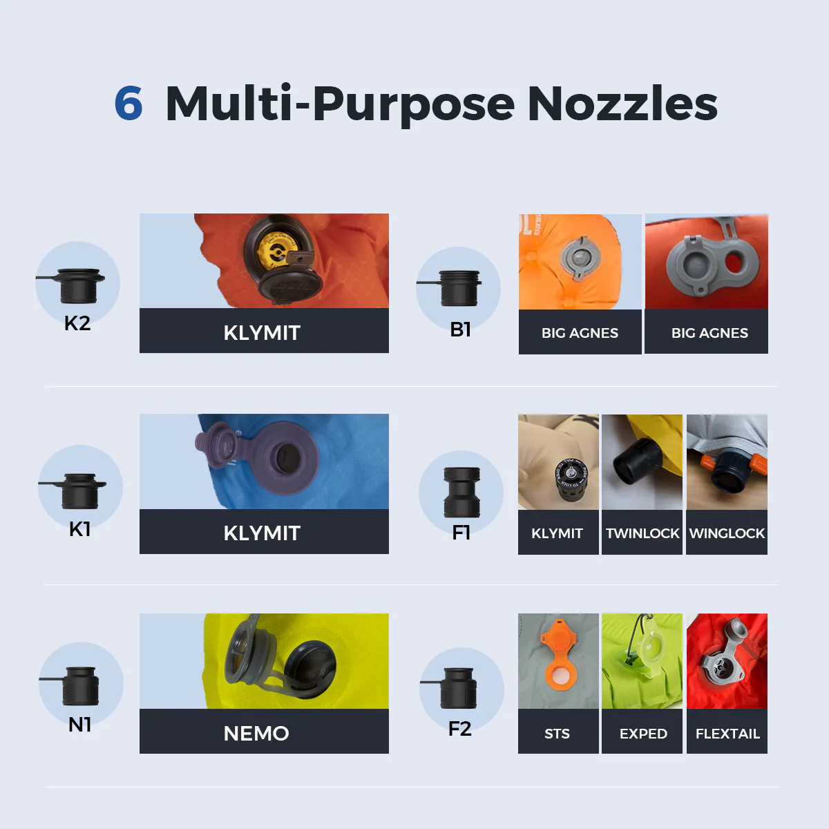 FLEXTAIL - ZERO PUMP WORLD SMALLEST PUMP IN THE WORD PAM ANGIN SLEEPING PAD PILLOW