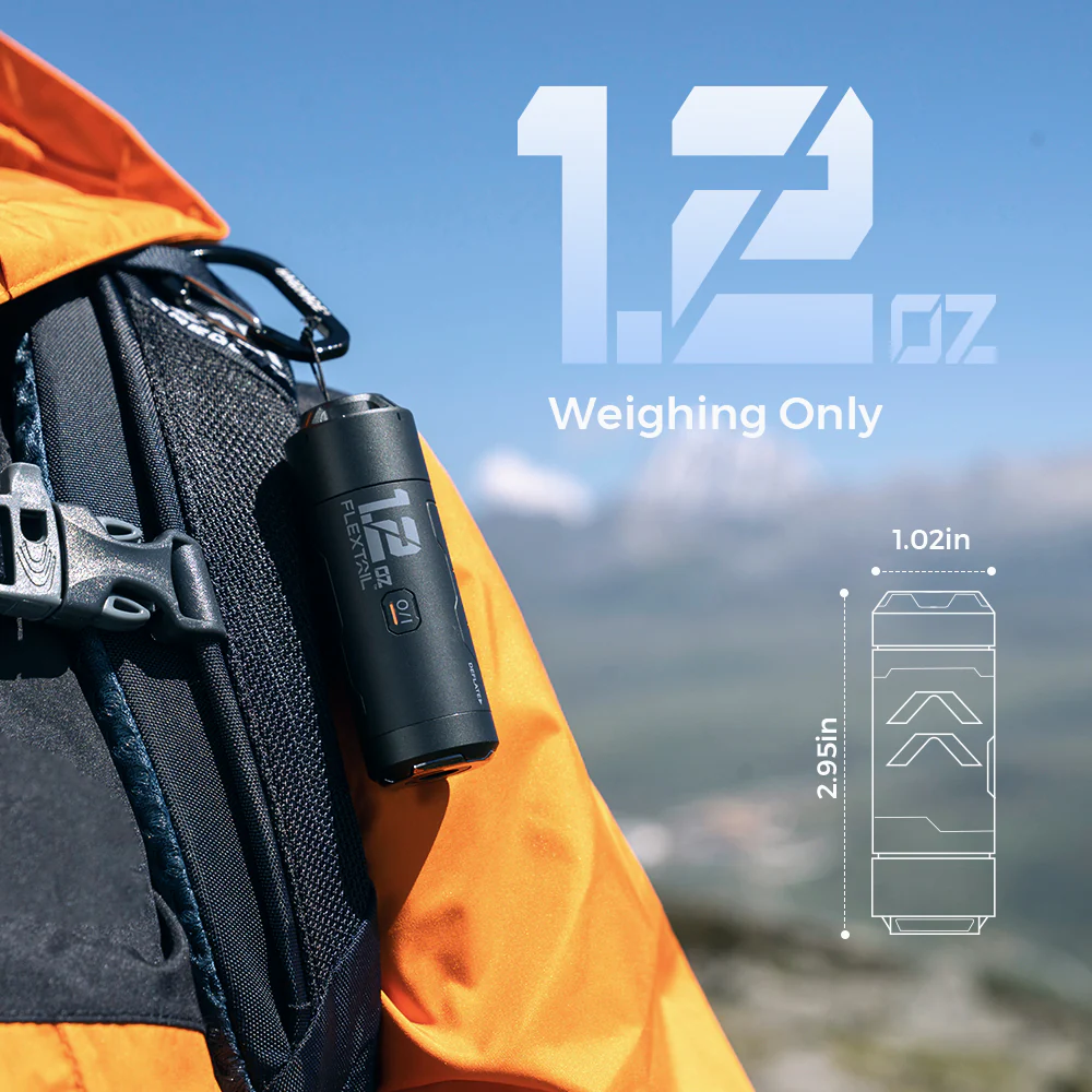 FLEXTAIL - ZERO PUMP WORLD SMALLEST PUMP IN THE WORD PAM ANGIN SLEEPING PAD PILLOW