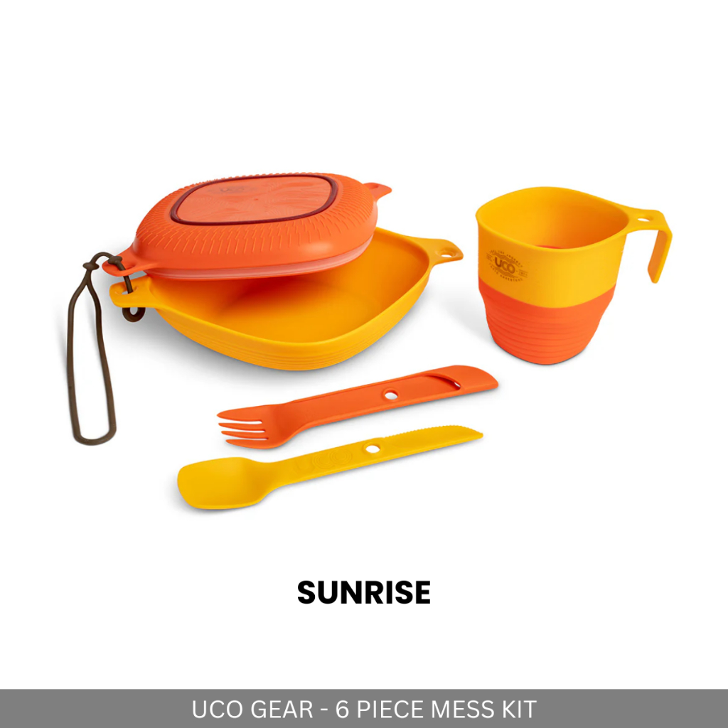 UCO GEAR 6 PIECE MESS KIT 