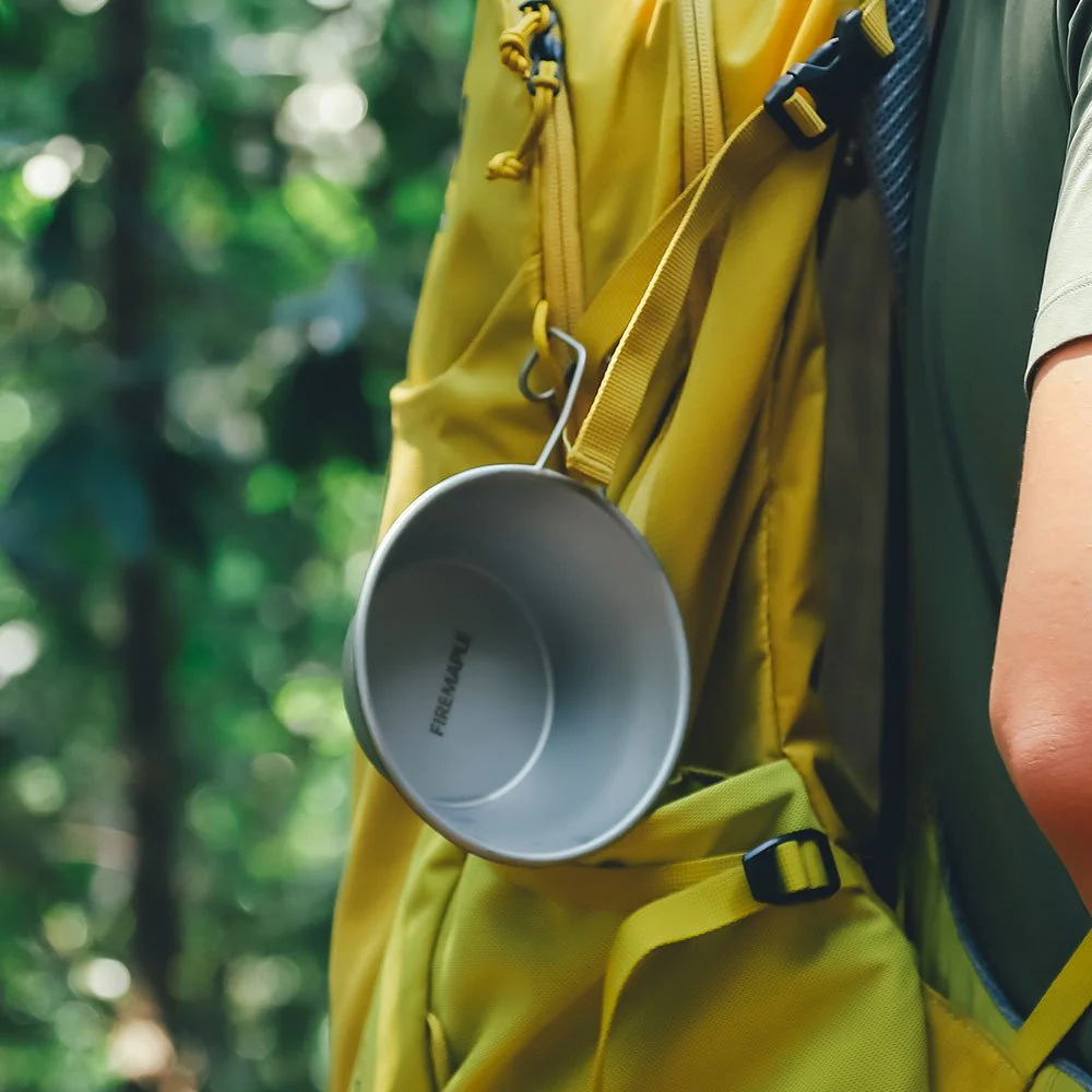 FIREMAPLE- ANTARCTI SIERRA CUP 300ML SET OF 2 STAINLESS STEEL LIGHTWEIGHT OUTDOOR HIKING BACKPACKING