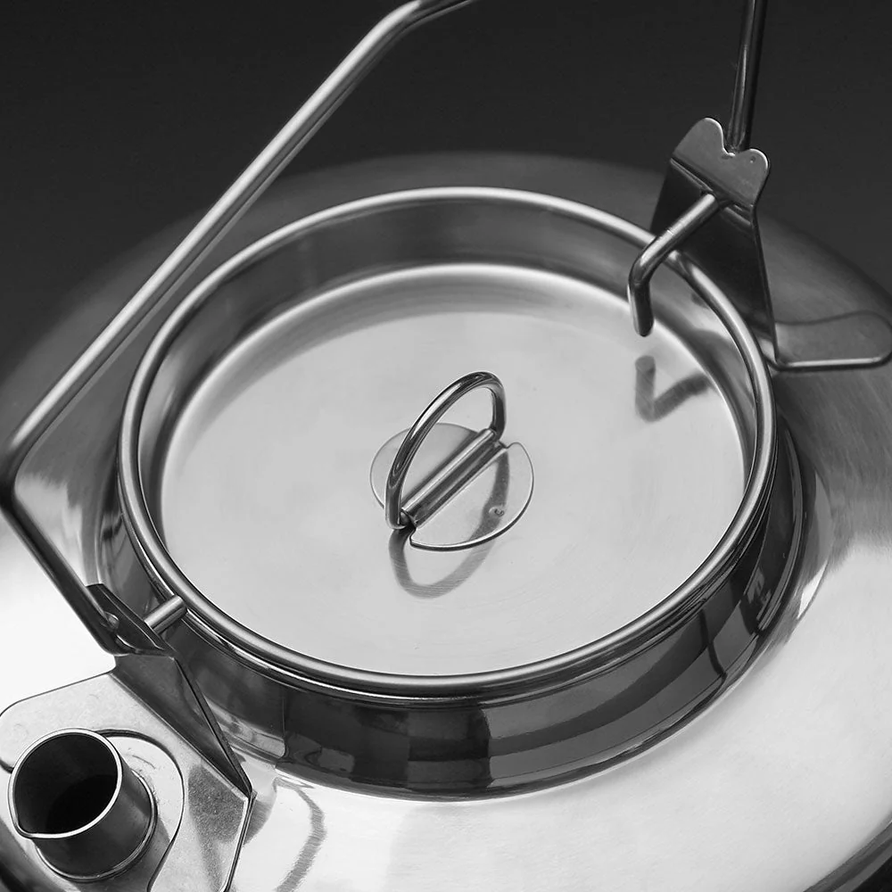 FIREMAPLE - 1& 1.5 LITRE ANTARCTI STAINLESS STEEL COFFEE WATER KETTLE FOR OURDOOR INDOOR