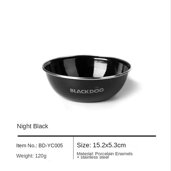 BLACKDOG Enamel Tableware