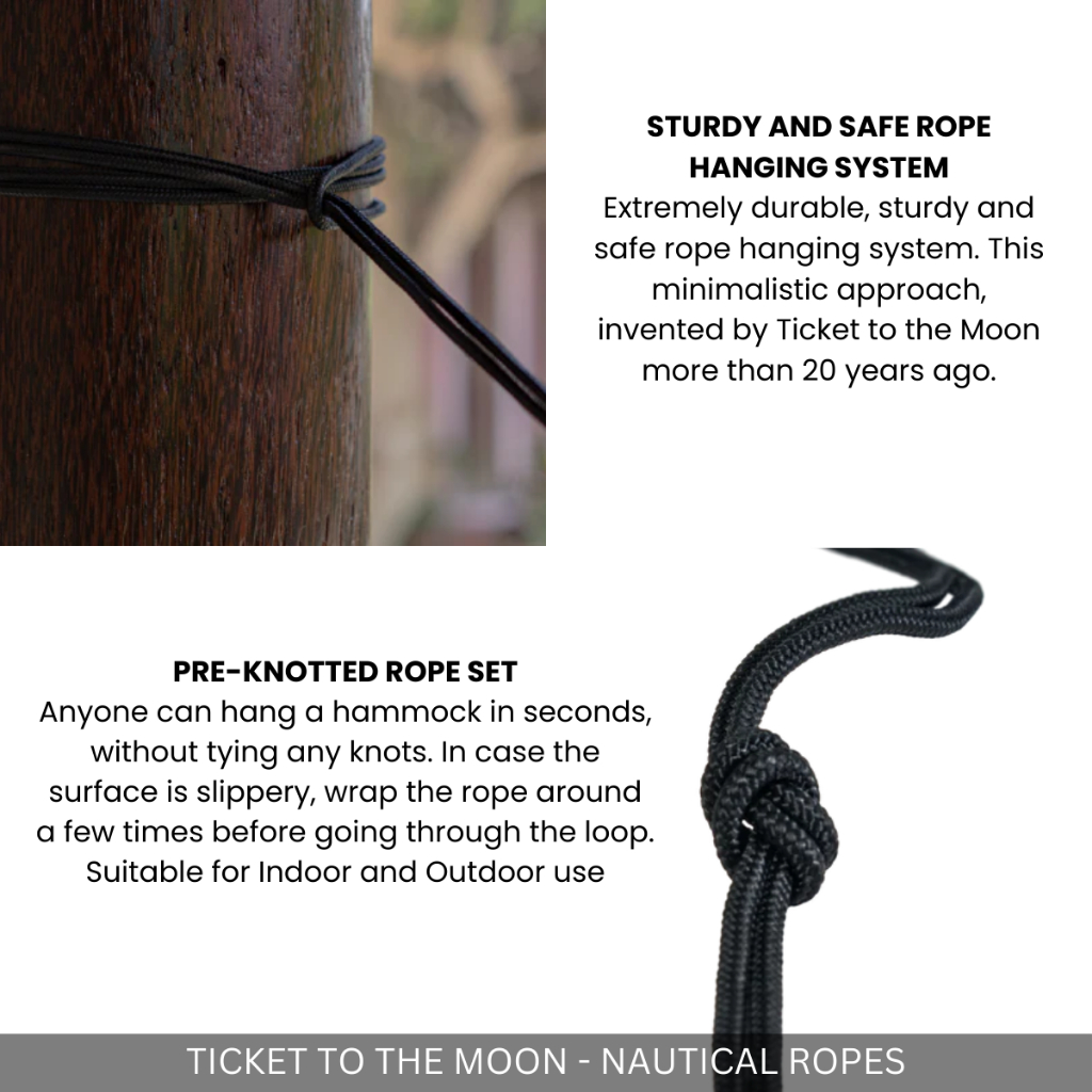 TICKET TO THE MOON Nautical Ropes
