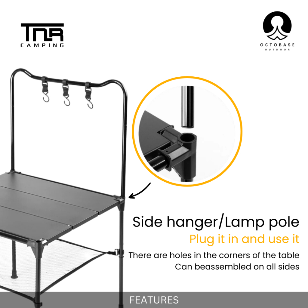 TNR CAMPING - STORAGE SHELF