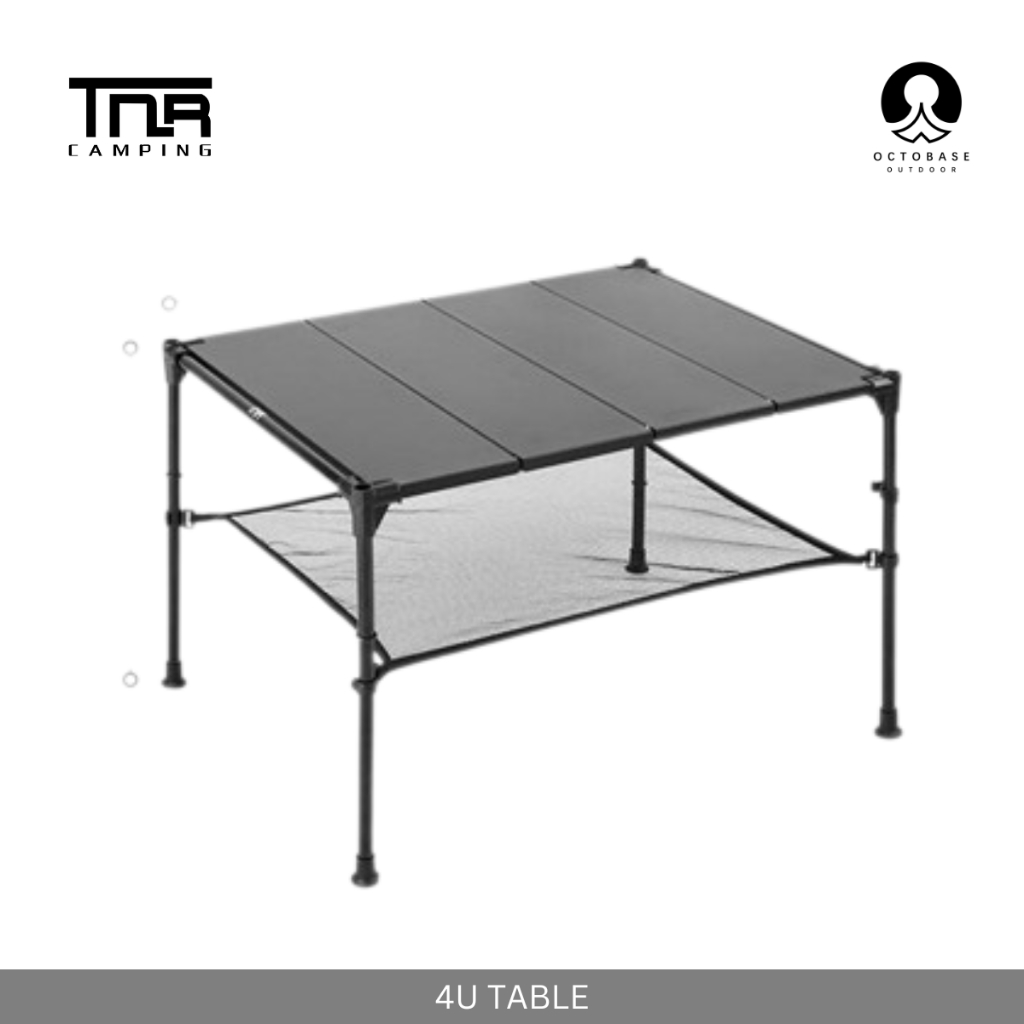 TNR CAMPING -  TABLE ALUMINIUM COMBINATION TABLE