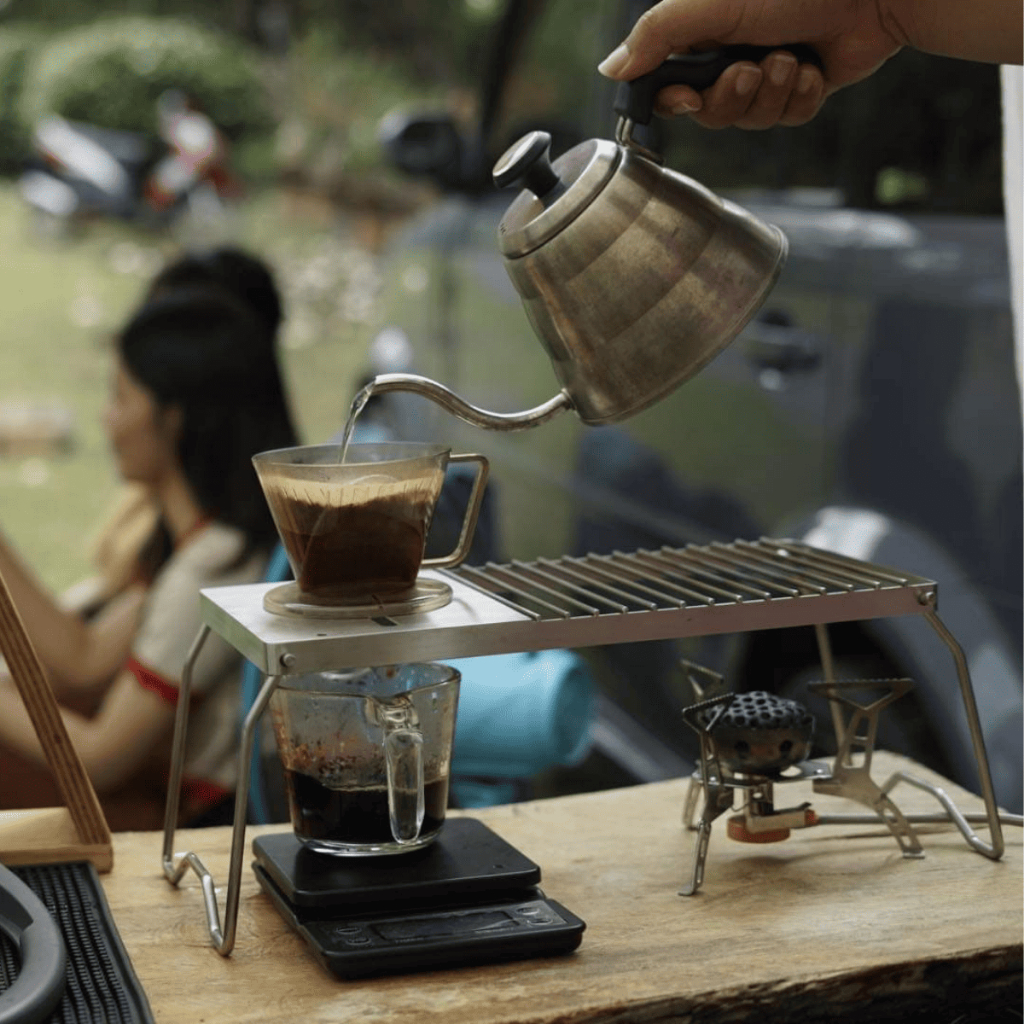 TRITRA CAMPING  Drip & Grill Stand Coffee Dripper A