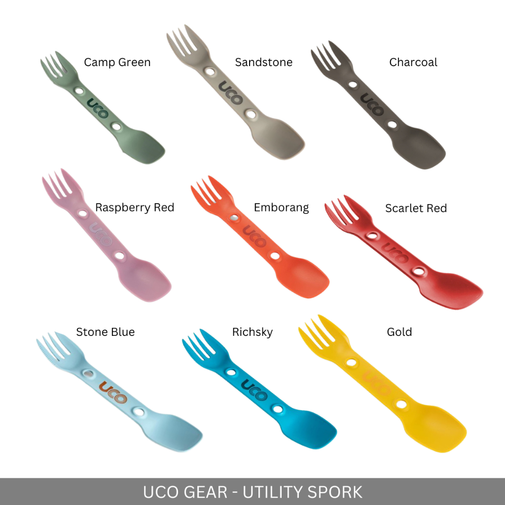 UCO GEAR - UTILITY SPORK SPOON FORK 