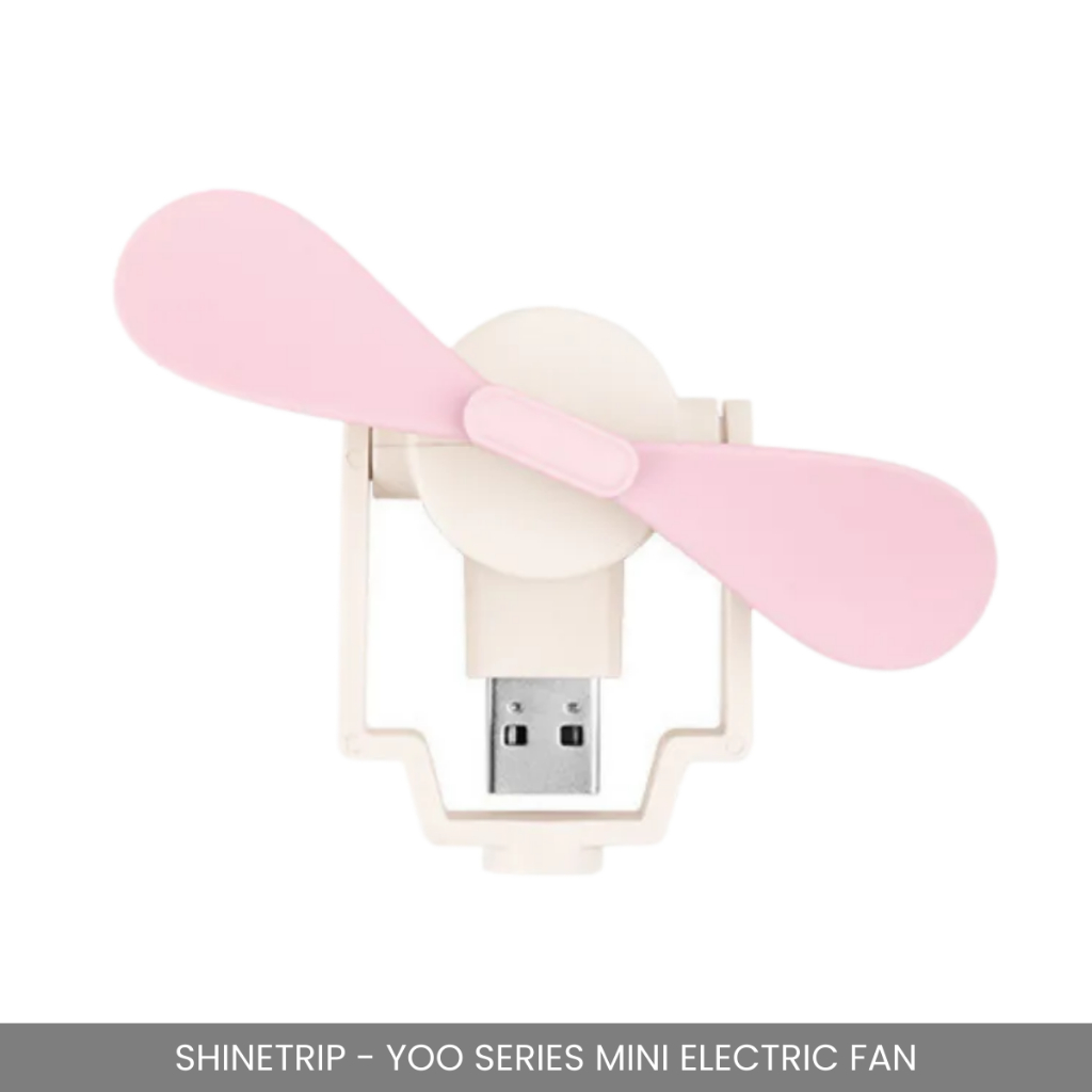 SHINETRIP - MINI POCKET FAN USB HANDHELD REMOVABLE GADGETS COOLING SMALL FAN FOR OUTDOOR INDOOR