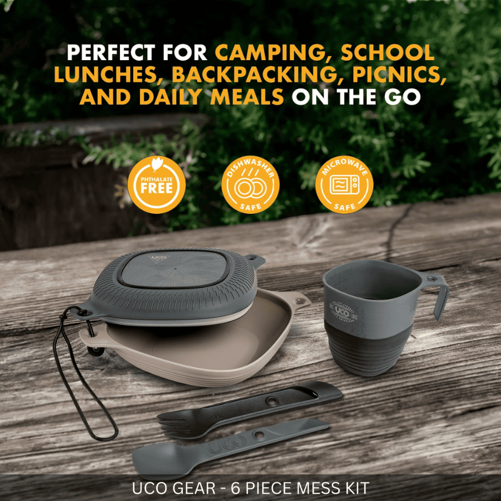 UCO GEAR 6 PIECE MESS KIT 