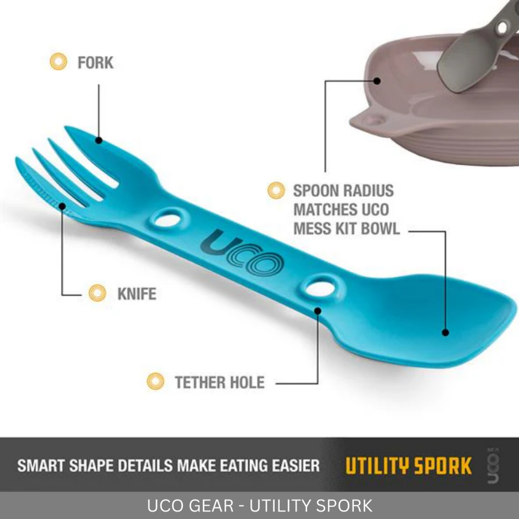 UCO GEAR - UTILITY SPORK SPOON FORK 