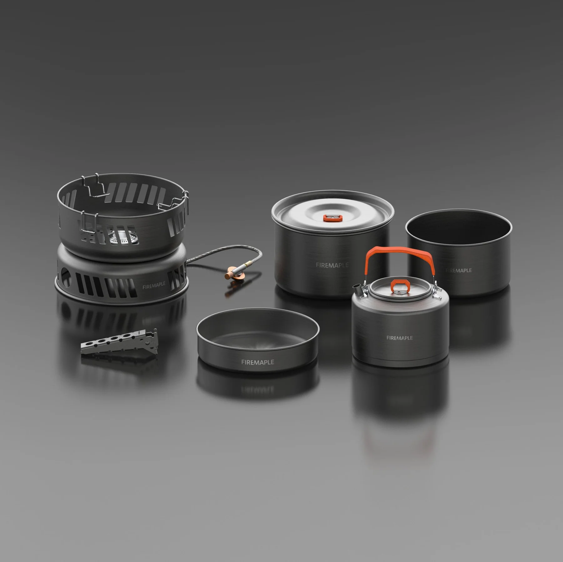 FIREMAPLE - COOKING KIT WITH BURNER 3kW