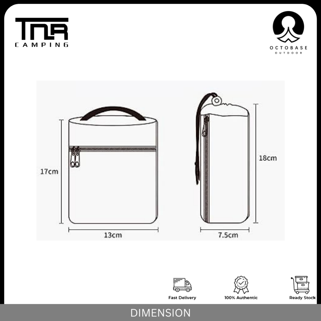 TNR CAMPING - SEASONING JAR SET