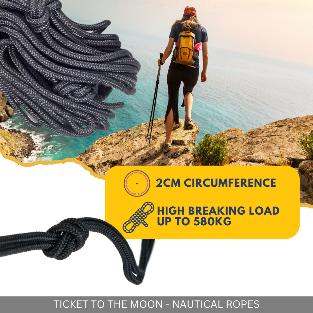 TICKET TO THE MOON Nautical Ropes