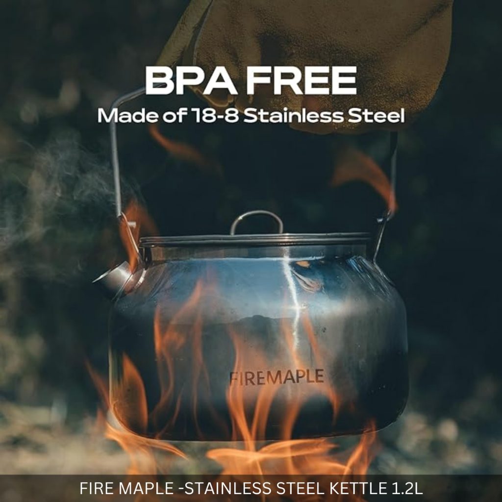 FIREMAPLE Antarcti Stainless Steel Kettle 1.2L