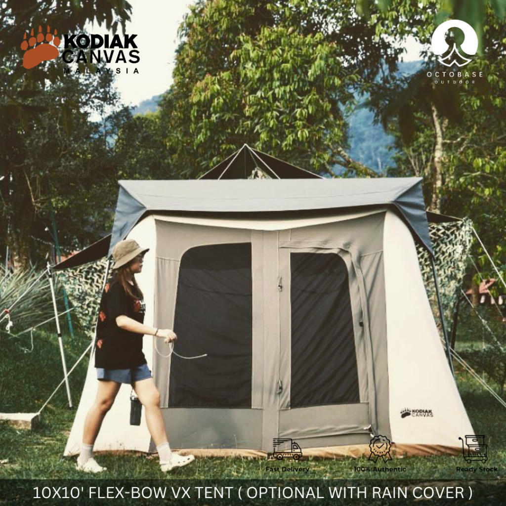 KODIAK CANVAS FLEX-BOW VX 10'x10' TENT 6103