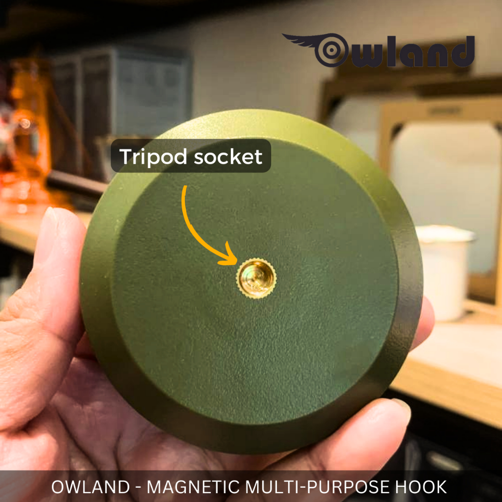 Owland magnetic multipurpose hook camping clip