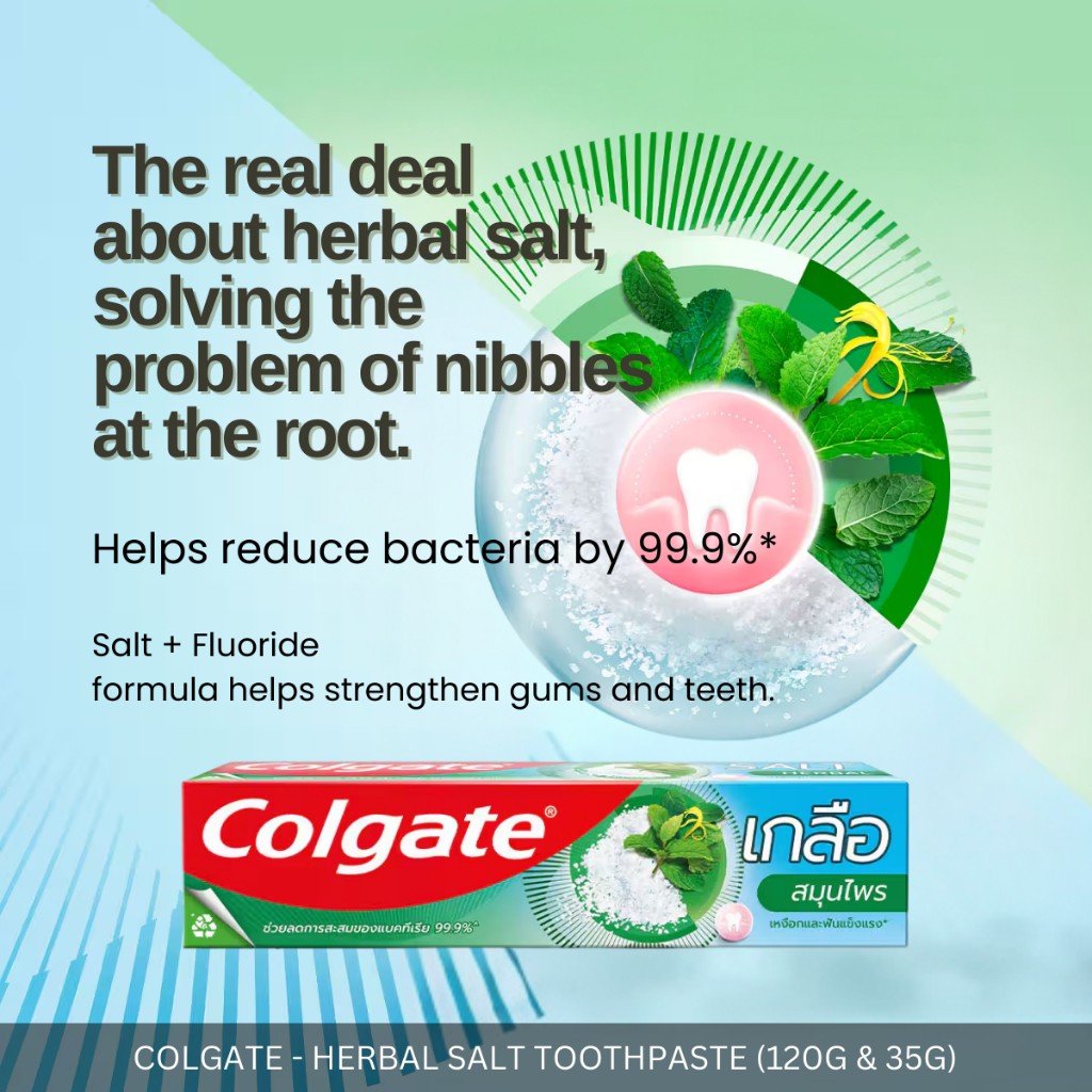 COLGATE Herbal Salt Toothpaste 35g