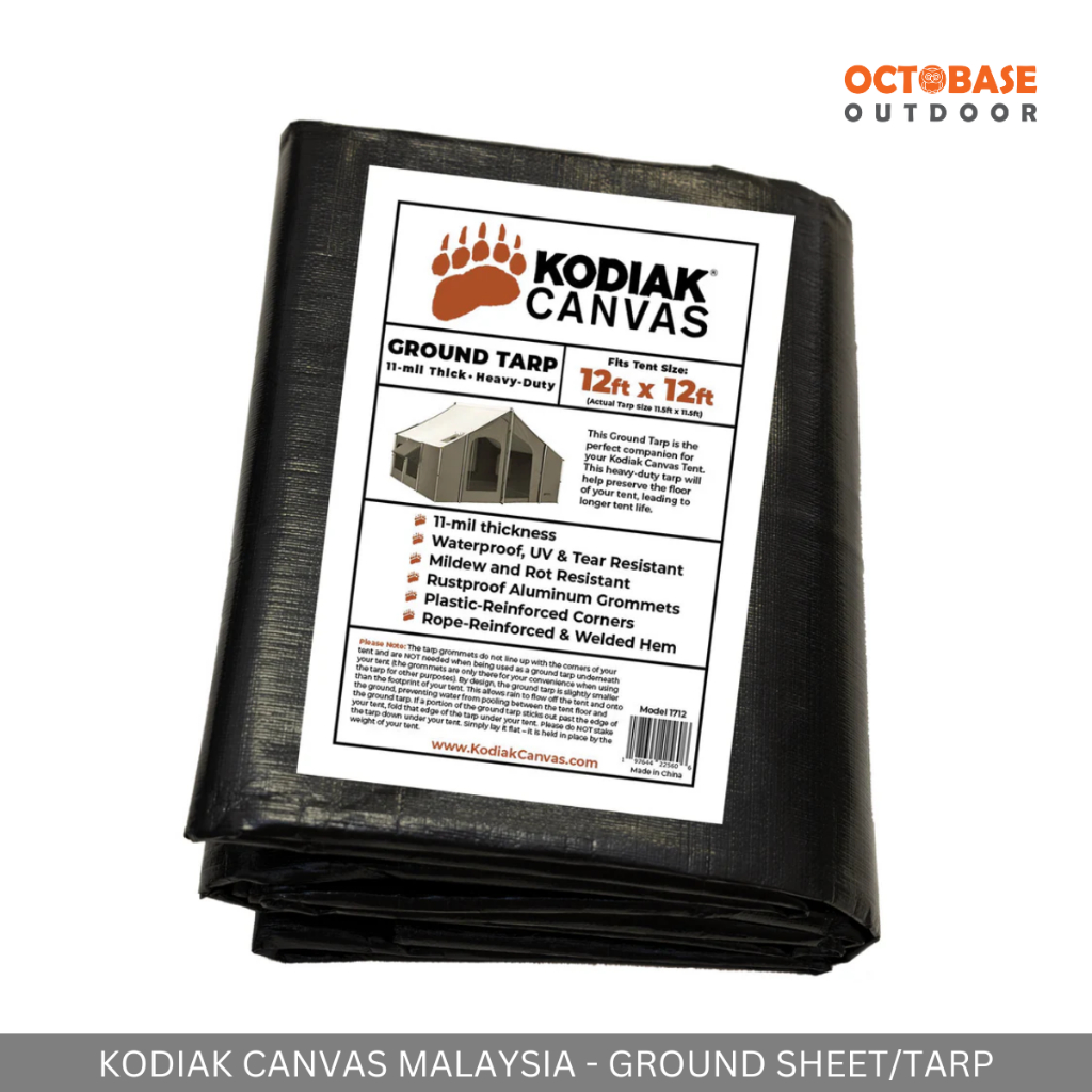 KODIAK CANVAS GROUND TARP 