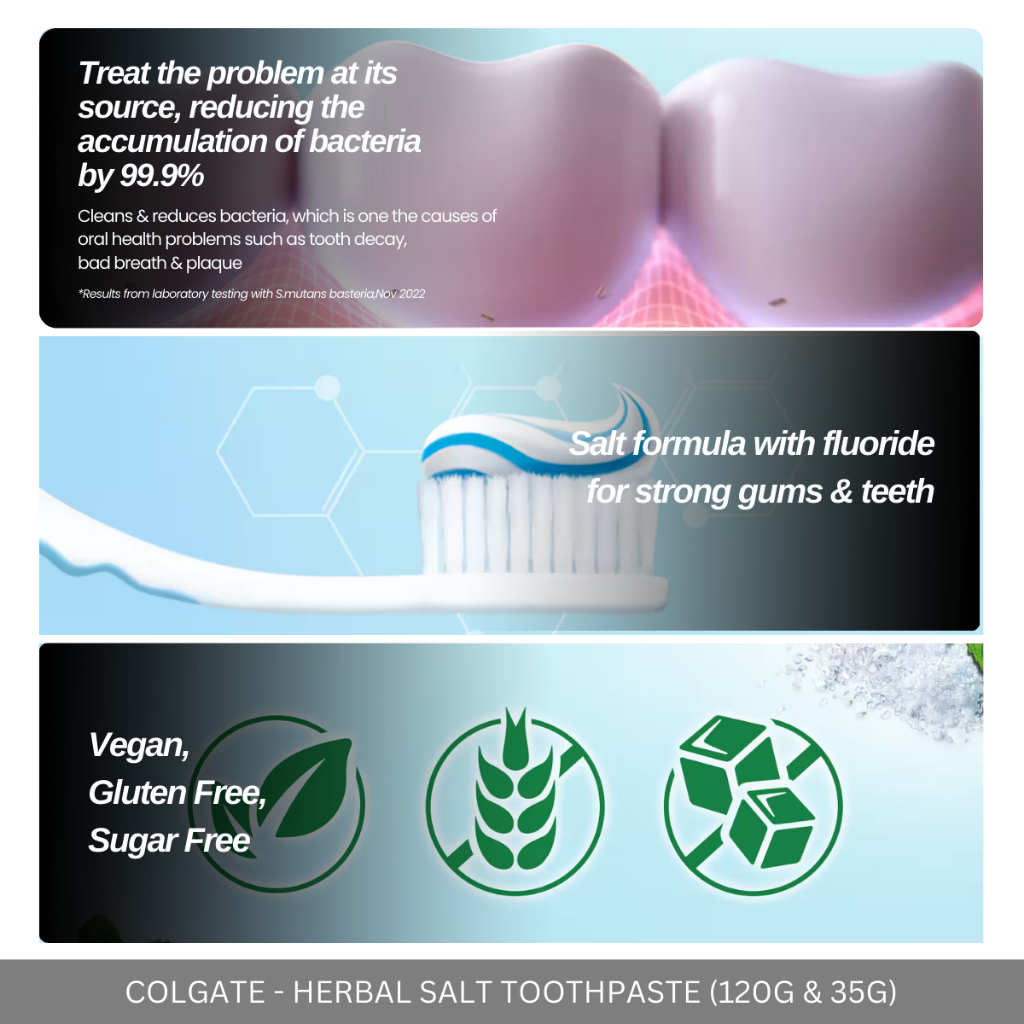 COLGATE Herbal Salt Toothpaste 35g